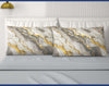 Completo letto matrimoniale 4 federe Marble IRGE