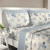 Completo letto Praga matrimoniale 100% cotone con punto a giorno IRGE