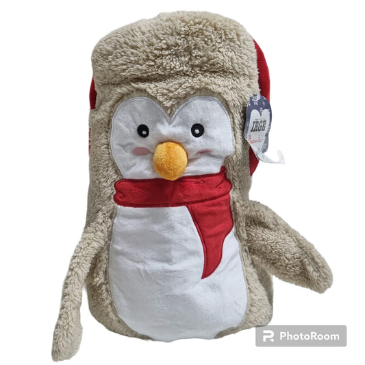Plaid IRGE natalizio pinguino