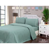 Completo letto matrimoniale in puro cotone Flou tinta unita Pierre Botticelli Home