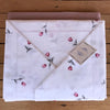 Completo letto in puro cotone matrimoniale "Tulipano" Botticelli Home