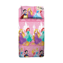  Completo letto 1 piazza e mezza in puro cotone Biancaneve DISNEY