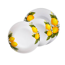  Casa Milano Servizio 18 piatti Limoni Bianco