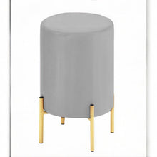  Pouf In Velluto Mastro bianco