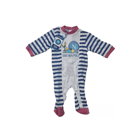 Tutina cotone Napoli femminuccia neonato