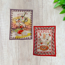  Set strofinacci 100% cotone stampa digitale 6 pezzi Botticelli Home