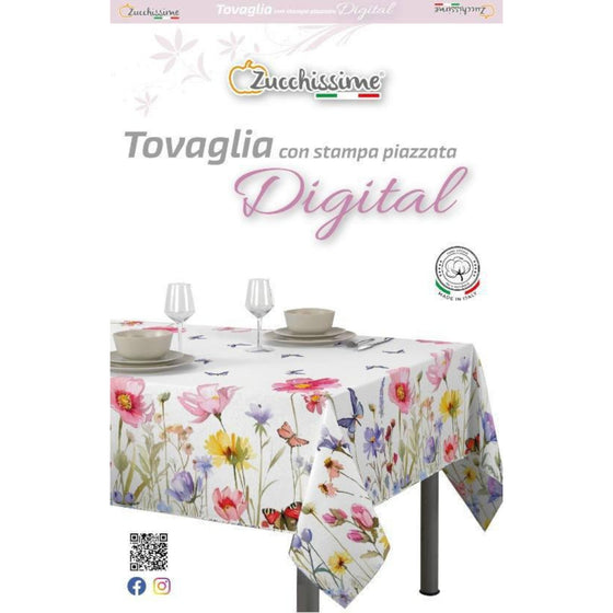 Tovaglia Da Tavola Stampa Digitale Zucchissime