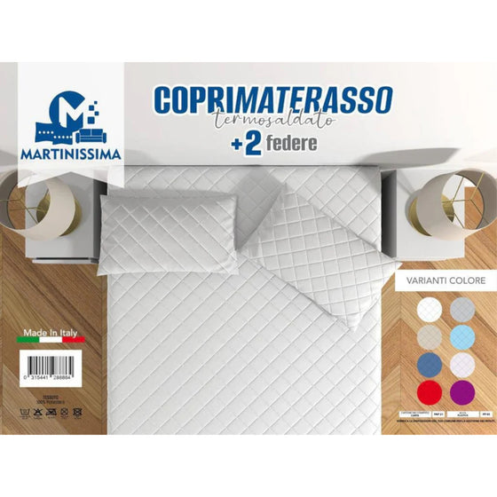 Coprimaterasso +2 Federe Matrimoniale