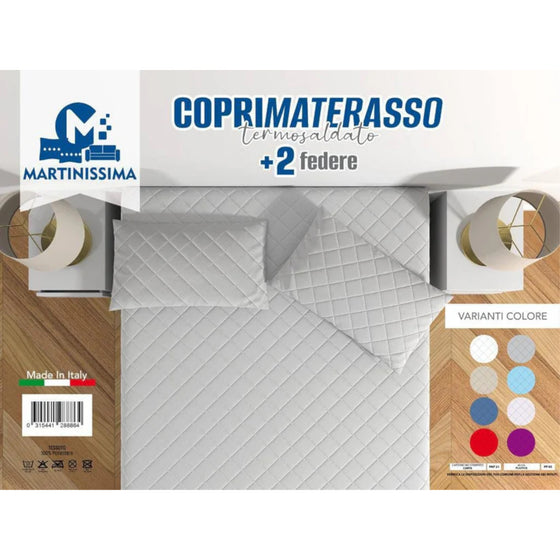 Coprimaterasso +2 Federe Matrimoniale
