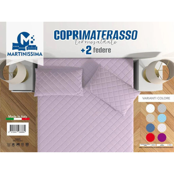 Coprimaterasso +2 Federe Matrimoniale