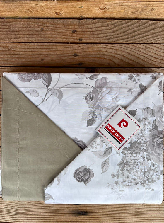 Completo letto in puro cotone Botticelli Home Ginevra 2/4 federe