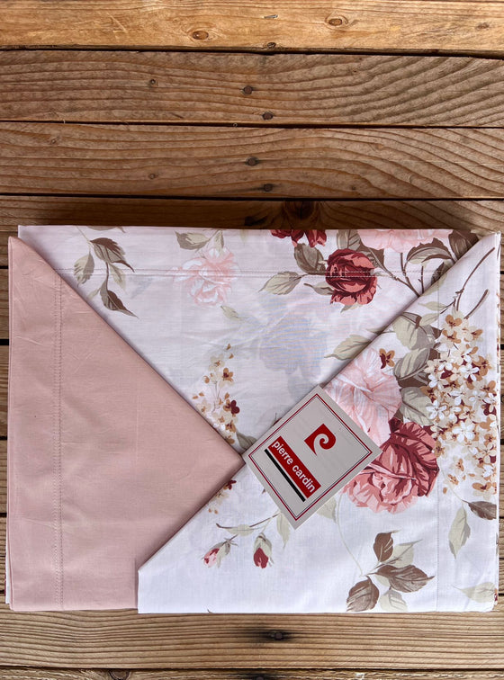 Completo letto in puro cotone Botticelli Home Ginevra 2/4 federe