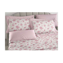  Completo letto cotone IRGE Letizia 4 federe
